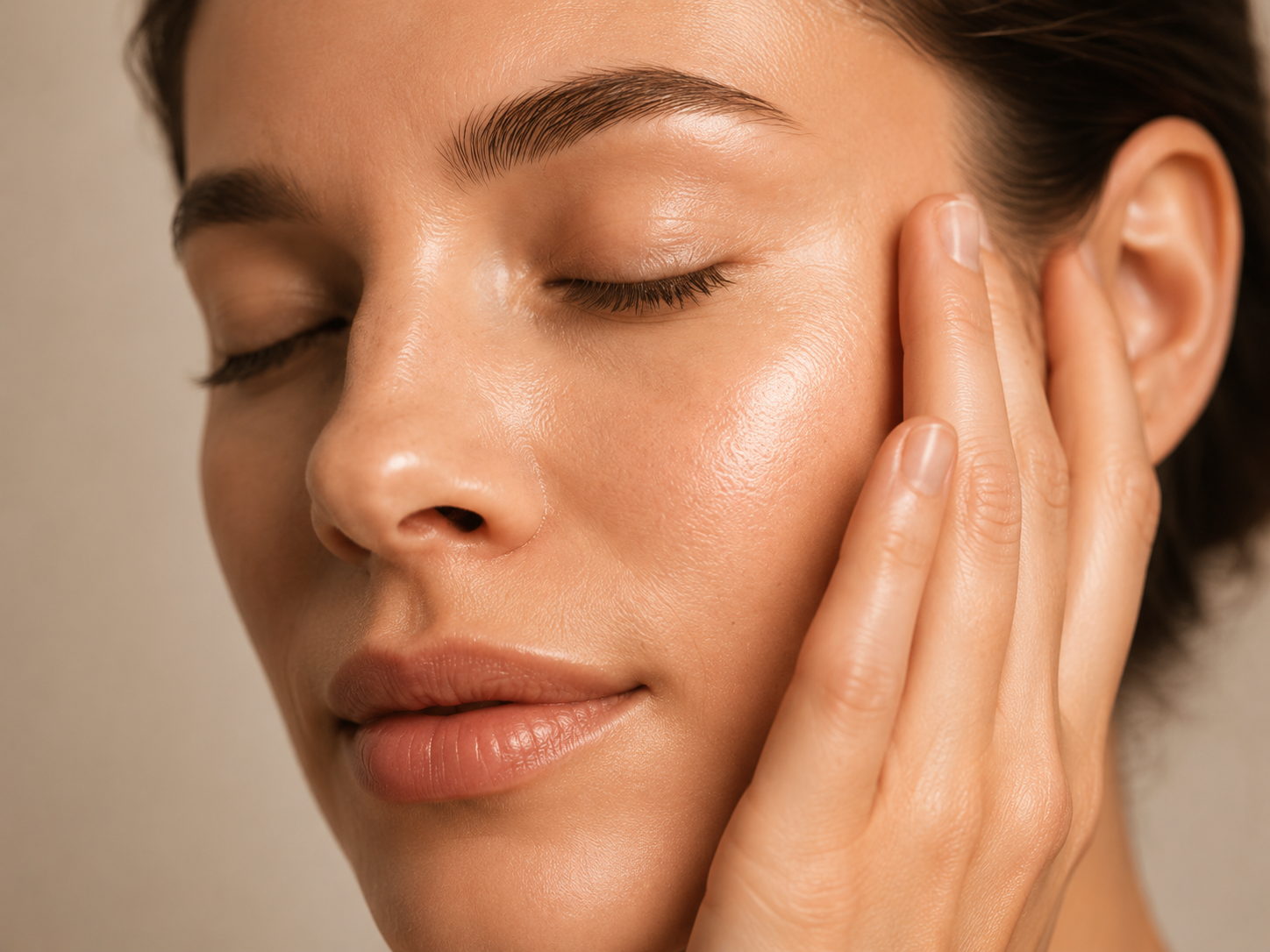 Facial Rejuvenation — microneedling treatment area